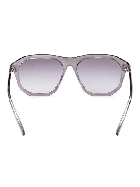 Lunettes De Soleil Rectangulaires Modèle Guess Gris