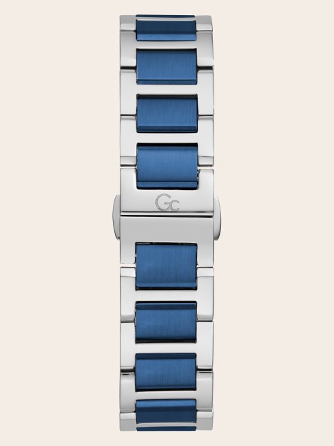 Montre Chronographe En Acier Guess Gc En Argent Nouvelle Tendance