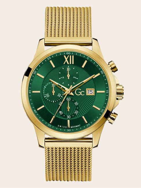 Montre Chronographe à Quartz Gc Guess Argent