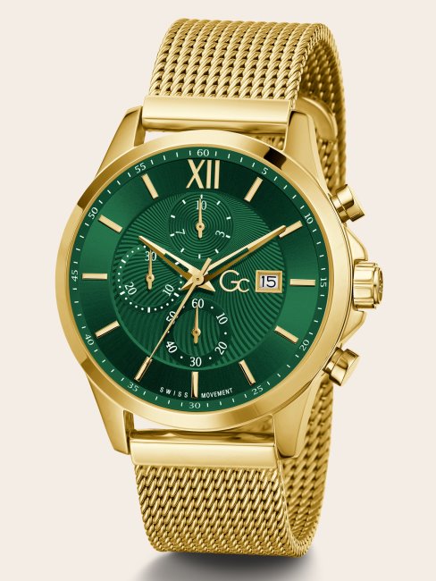 Montre Chronographe à Quartz Gc Guess Argent