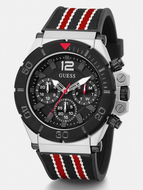 Montre Multifonction Noire Guess