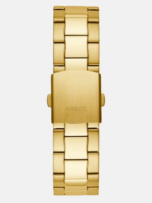 Montre Multifonctions En Acier Inoxydable Guess Noir