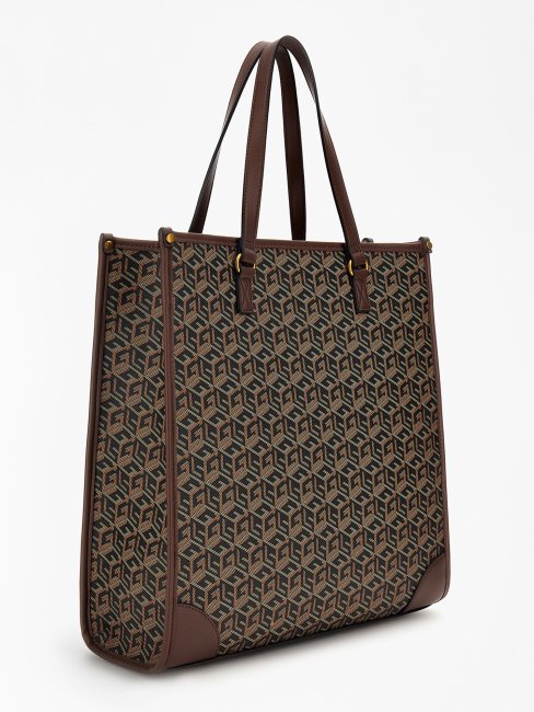 Sac Noir Ederlo G Cube Logo Guess