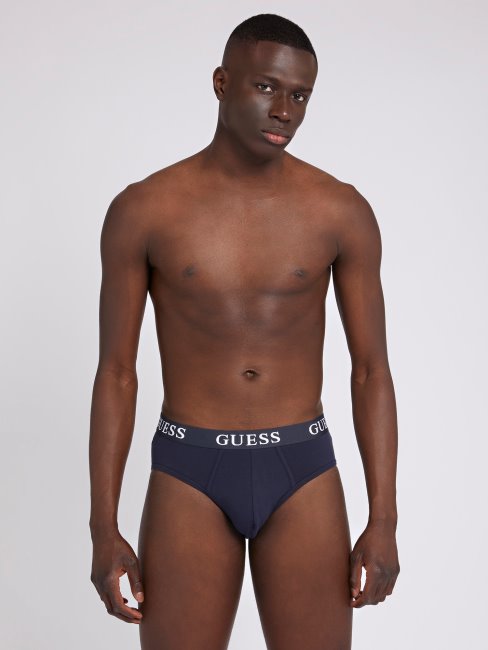 Slip Bleu Multi Guess Pack 3 Avec Bande Logo
