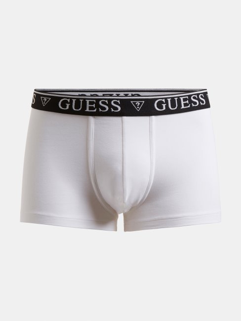 Guess Boxer Avec Logo élastique Blanc
