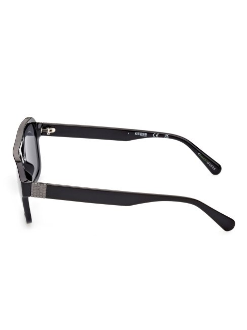 Lunettes De Soleil Carrées Guess Noires