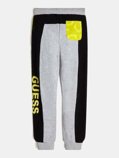 Logo Sur Le Côté Pantalon Actif Gris Multi Guess