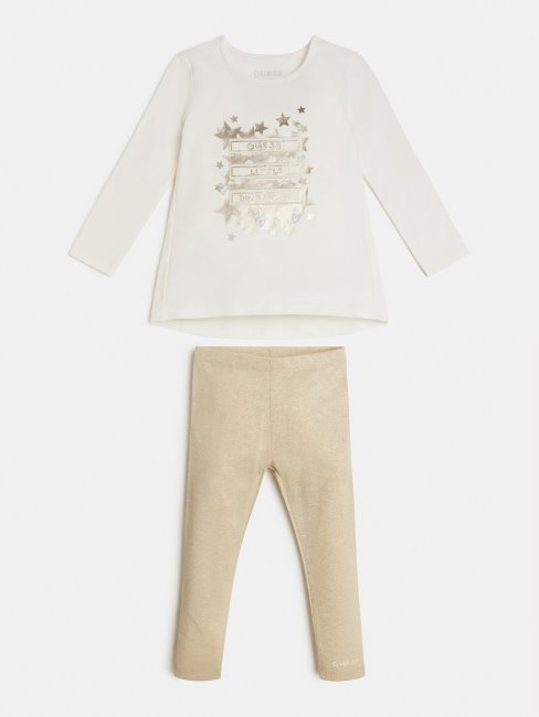 Ensemble T-shirt Et Legging Guess Blanc