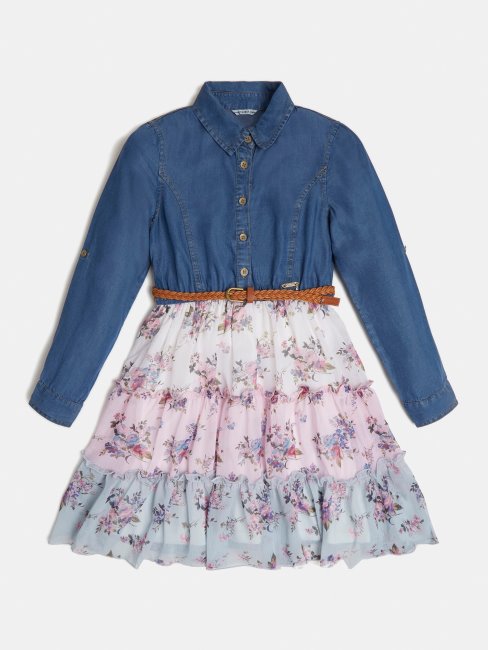 Robe En Jean Guess Bleu Multi