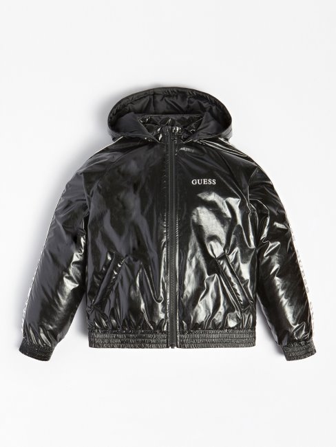 Guess Matelassé à Capuche Noir