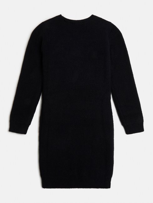 Peignoir Pull Triangle Logo Noir Guess