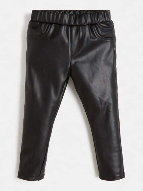 Legging Simili Cuir Guess Noir