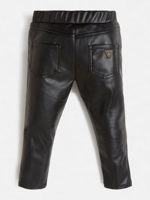 Legging Simili Cuir Guess Noir