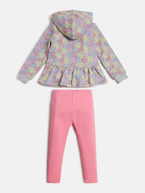 Ensemble Sweat Et Legging Actif Guess Motif Multicolore