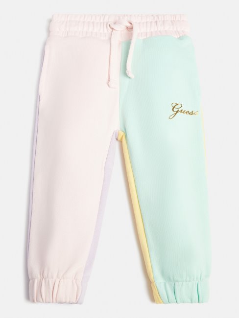 Guess Pantalon De Sport Color Block à Motif Multicolore