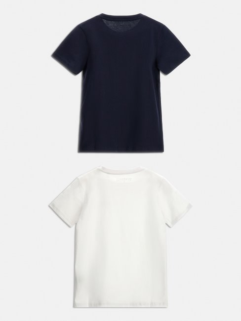 Tee Shirt Pack De 2 Guess Bleu