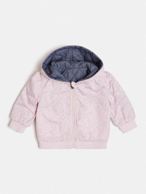 Blouson Aviateur Réversible Rose Guess
