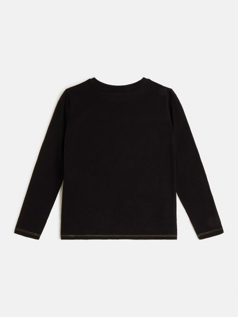 T-shirt Avec Logo Sur Le Devant Noir Guess