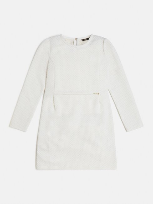 Peignoir Guess Jacquard Lurex Blanc