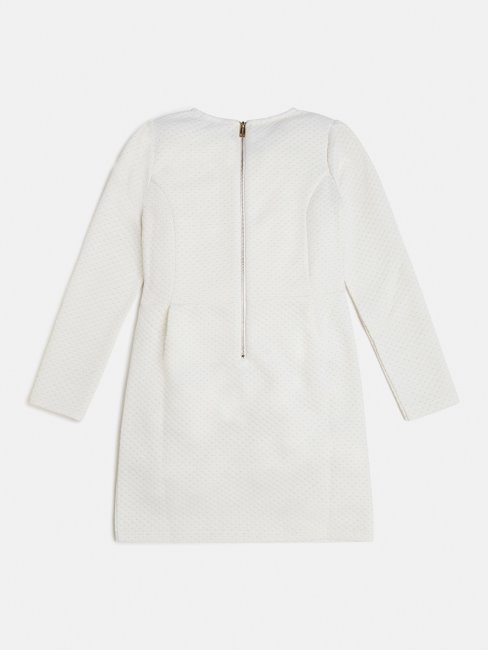 Peignoir Guess Jacquard Lurex Blanc