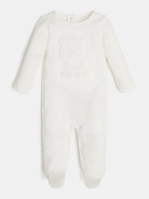 Salopette Blanche Brodée Guess