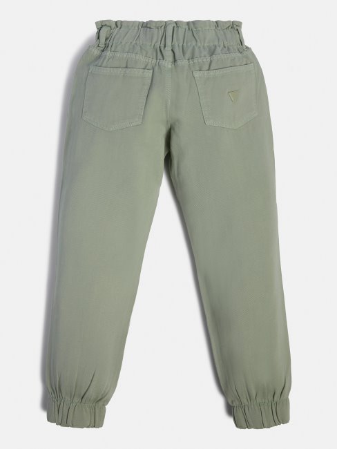 Guess Pantalon Coupe Décontractée Vert