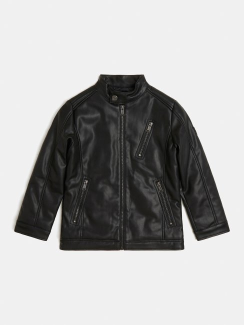 Blouson Motard Guess Noir