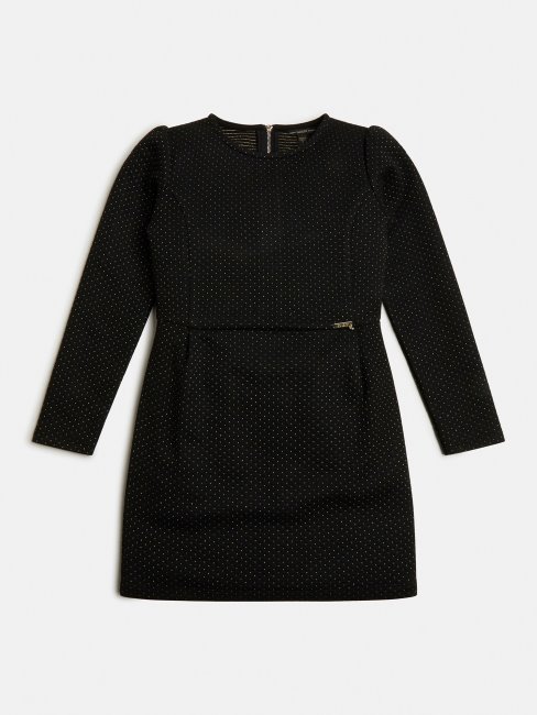 Peignoir Guess Jacquard Lurex Noir