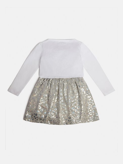 Robe Logo Devant Guess Blanc