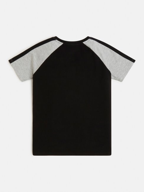 Tee Shirt Guess Noir Color Block