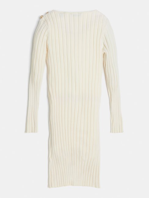 Robe Pull Crème Guess Nouvelle Tendance