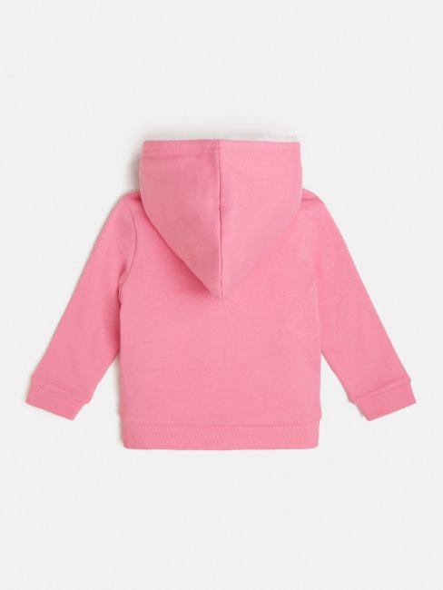 Sweat Rose à Capuche Active Guess