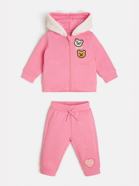 Ensemble Sweat Et Pantalon Active Guess Rose