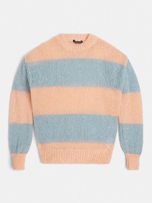 Pull Rayé Bleu Multi Guess
