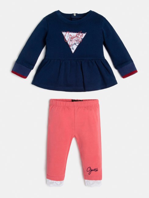 Ensemble Haut Et Pantalon Bleu Guess