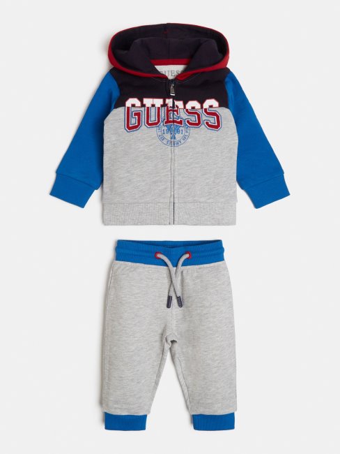 Ensemble Sweat à Capuche Et Pantalon Gris Multi Guess