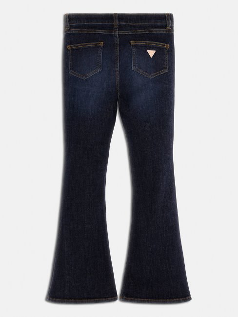 Guess Pantalon évasé En Denim Bleu