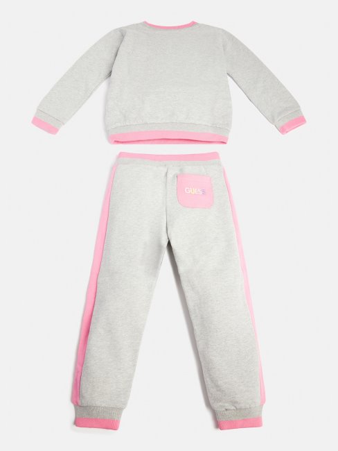 Ensemble Sweat Et Pantalon Actif Guess Gris Multi Nouvelle Tendance