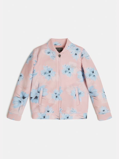 Sweat Rose Imprimé Guess All Over