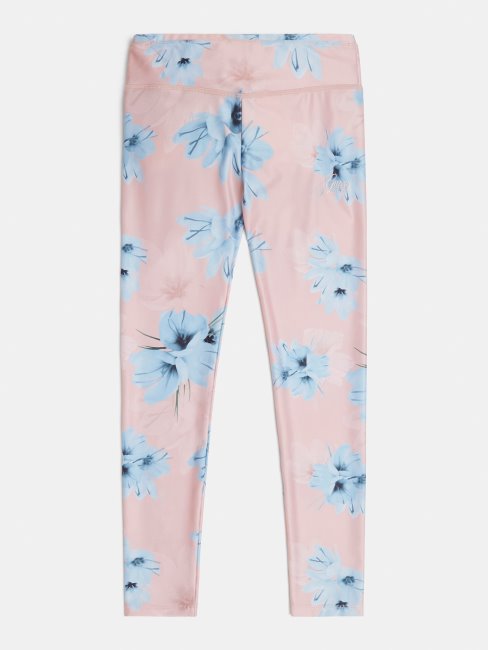 Guess Multi Rose Legging Imprimé Sur L'ensemble