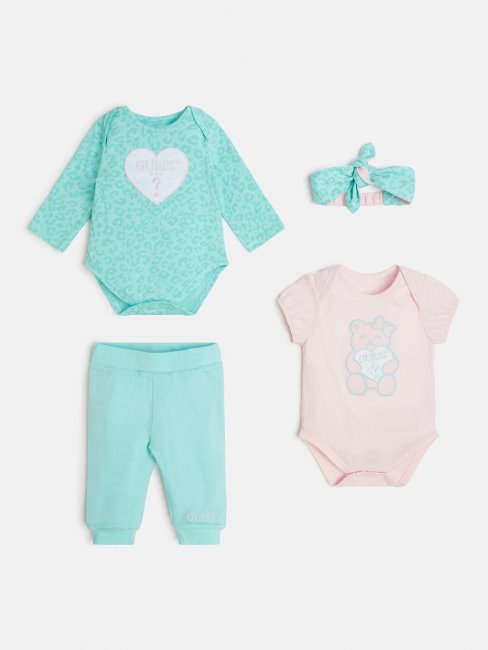 Ensemble En Coton Guess Multi Rose