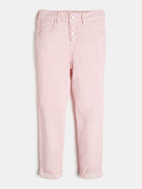 Guess Pantalon De Teinture En Vêtement Rose