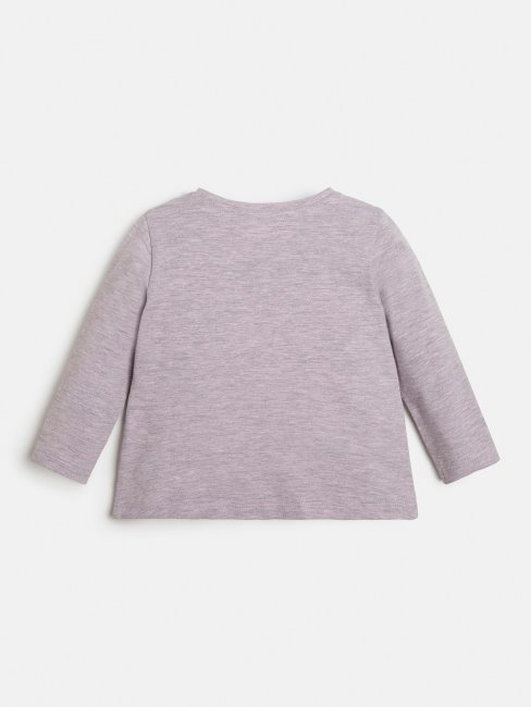 T-shirt à Sequins Rose Guess