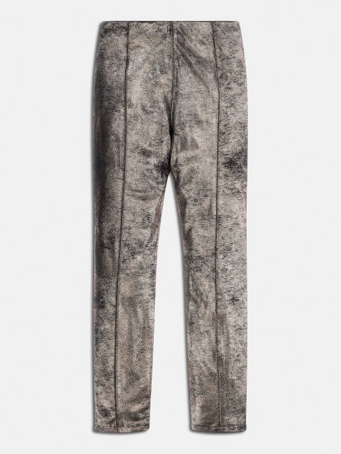 Leggings Guess En Faux Suède Dorés