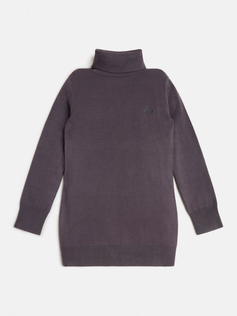 Guess Robe Grise à Col Roulé