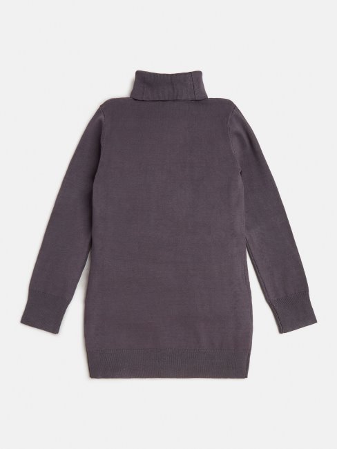 Guess Robe Grise à Col Roulé