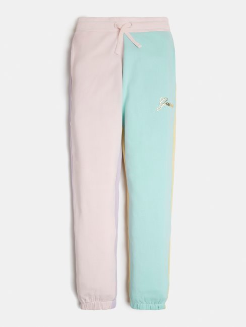 Pantalon De Sport Guess Color Block à Motif Multicolore