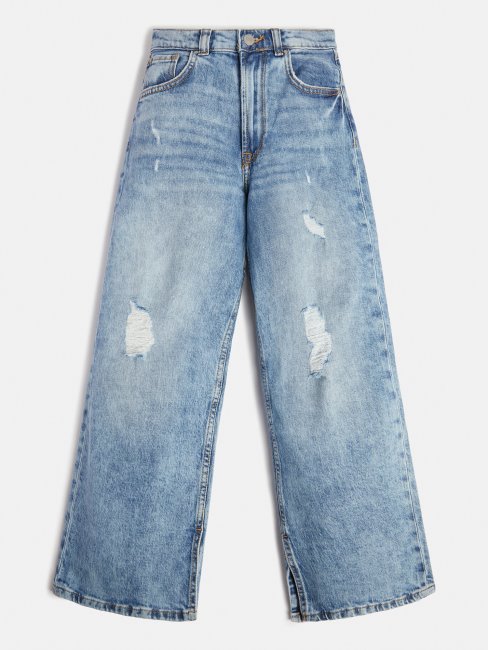Guess Pantalon En Jean Bleu