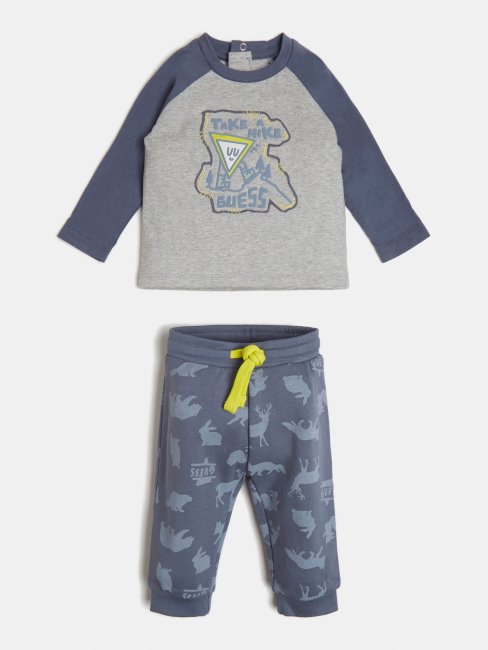 Ensemble Haut Et Pantalon Gris Multi Guess