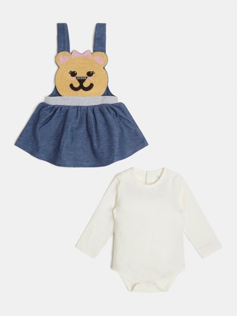 Ensemble Body Et Jupe Blanc Guess